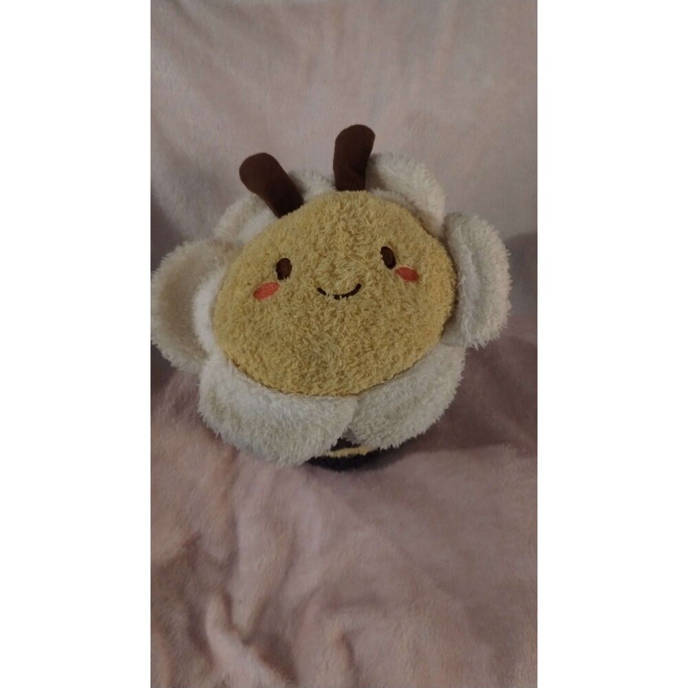 Bee Plush Stuffed Animal Soft Toy Washable Yellow Black White